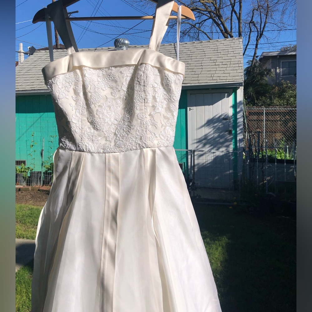 Vintage Nancy Issler Wedding Gown Dress Ballgown - Picture 7 of 7